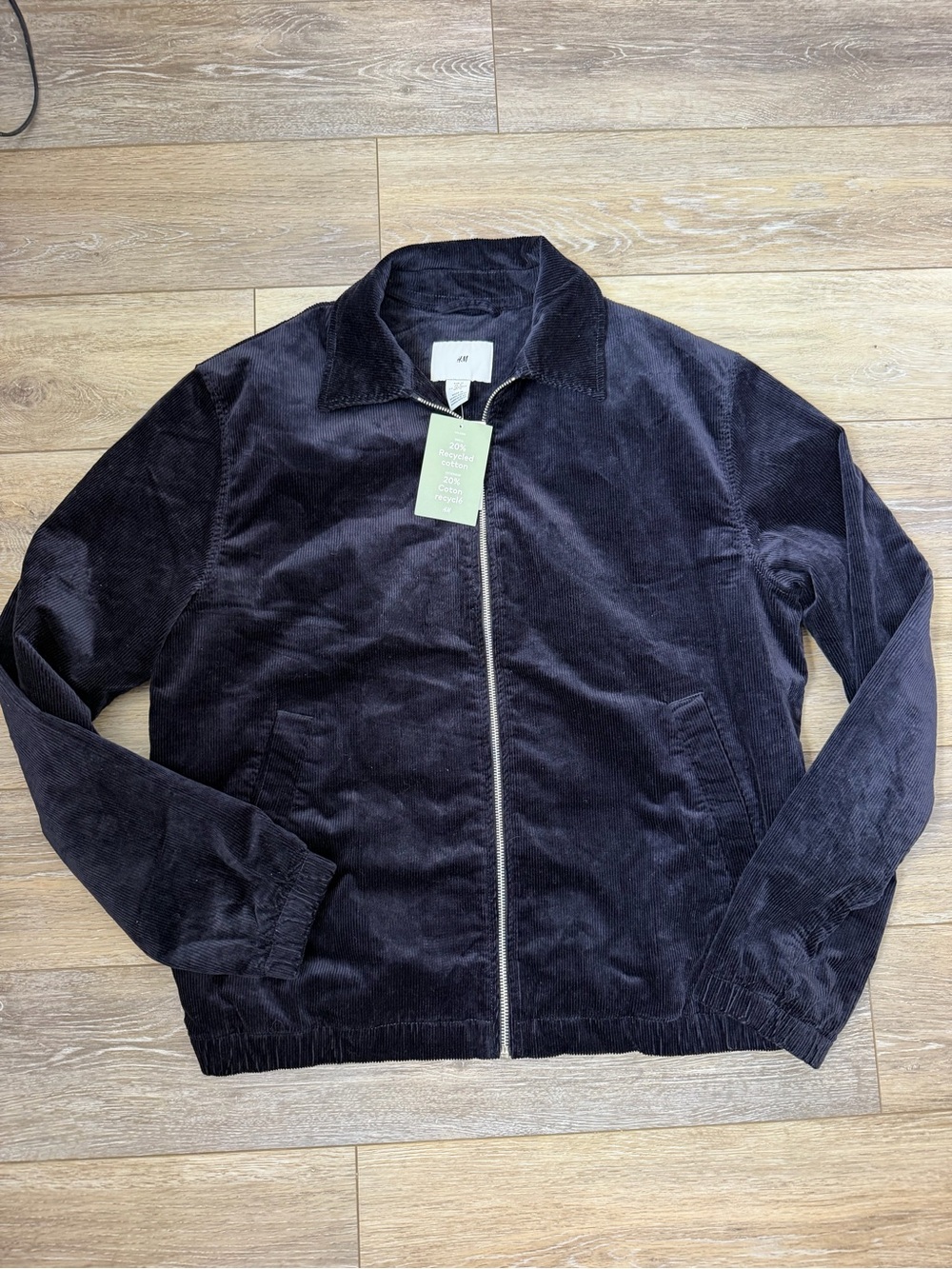 H&M Men's Corduroy Shirt Jacket Navy